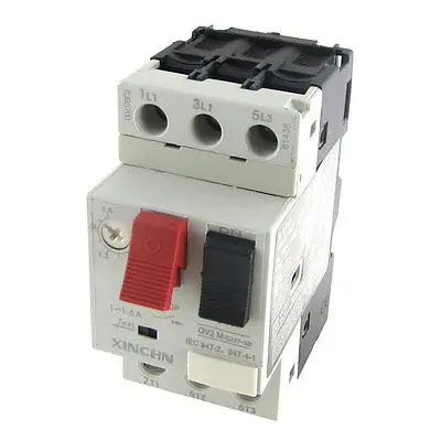 

3P Motor Starter Circuit Breaker Protector 1-1.6A 690V New