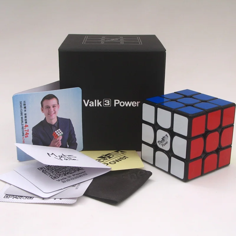 Головоломка Qiyi Mofang valk 3 power 3x3x3 волшебная 3x3 valk3 nomal Version magico cubo Обучающие игрушки