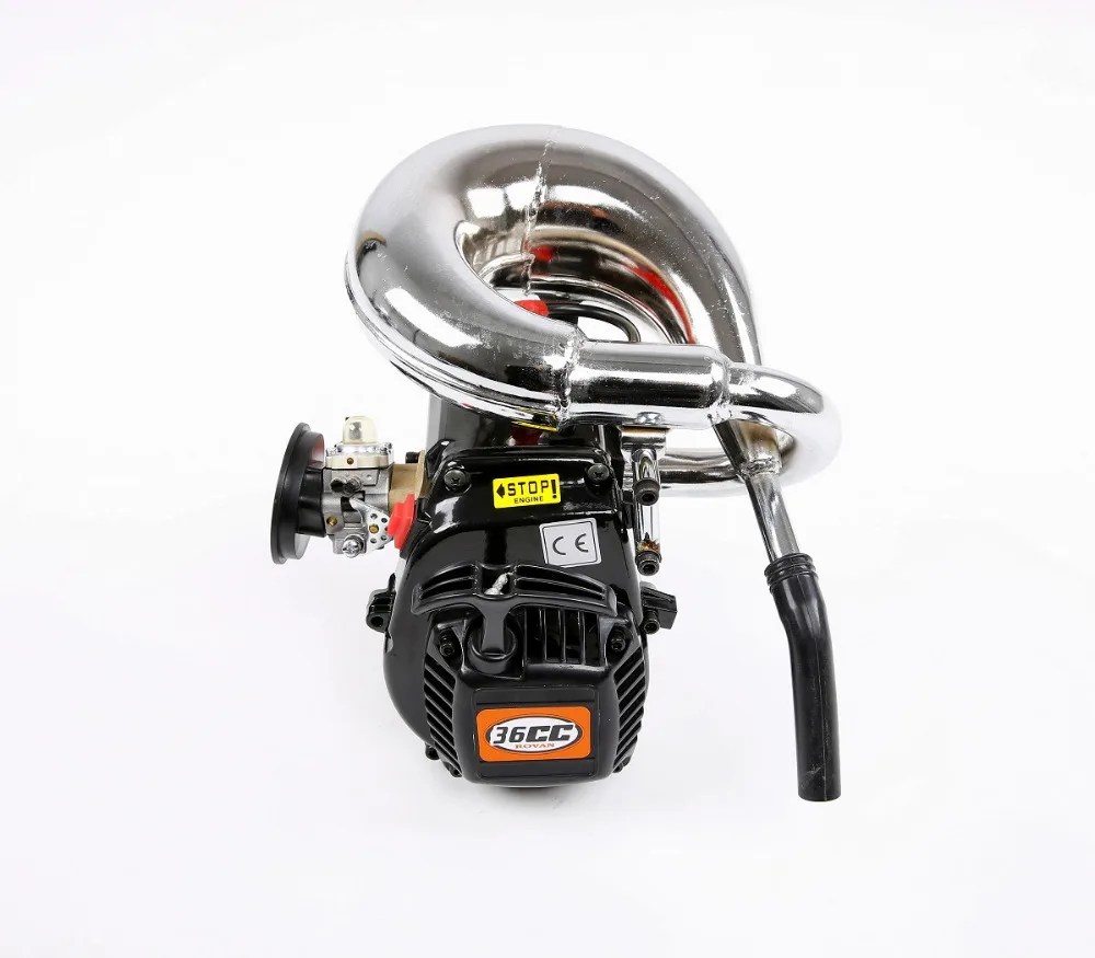 Vortex выхлопная труба Набор для 45CC 4 болта двигатель бензиновый двигатель для 1/5 LOSI 5IVE-T ROFUN ROVAN LT KMX2 RC запчасти для автомобилей
