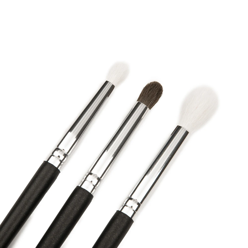 Makep Brush Set Eyeshadow Matte Black Color Soft Goat Hair Beauty Make Up Kit Brochas Maquillage 2/3/8/7 Pcs Shinedo