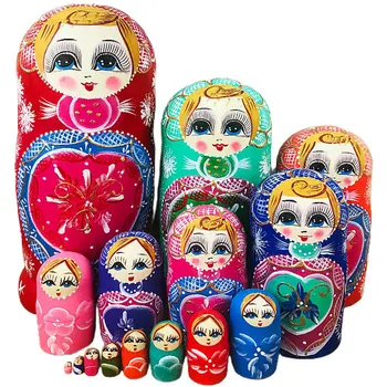

15 Layers Of Crafts Wooden Toys Special Creative Handicrafts Wooden Toys Home Decoration Painted Ornaments