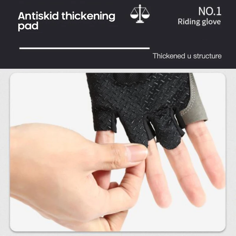 Half Finger Gloves Anti-Slip Anti-sweat Gym Fitness Fishing Cycling Gloves Outdoor Summer UV Protection Cycling Equipment sports half finger gloves,cycling gloves,sport gloves