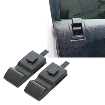 

Pack of 2 Fits for Chevy/GMC Silverado/Sierra 07-13 Door Lock Knobs Front/Rear Ebony Black