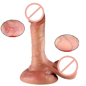 Realistic Dildo Suction Cup Penis Artificial Phallus Sex Toys Silicon Dildo For Women Men Fake Cock Rubber Dick Anal Massager 2