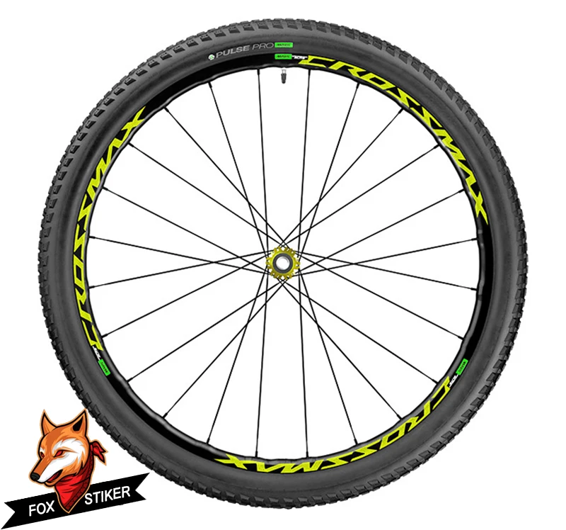 26er 27,5 er 29er MTB обод колеса стикер Велосипед Отражающий горный велосипед колеса с наклейкой