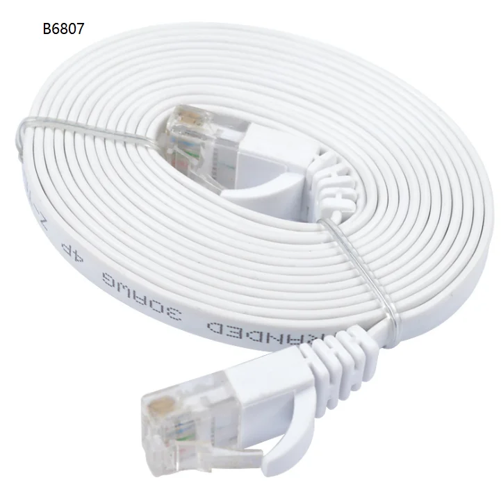 

2019 ethernet internet lan network cable ethernet cable network cable flat cat6 cable rj45 B6807