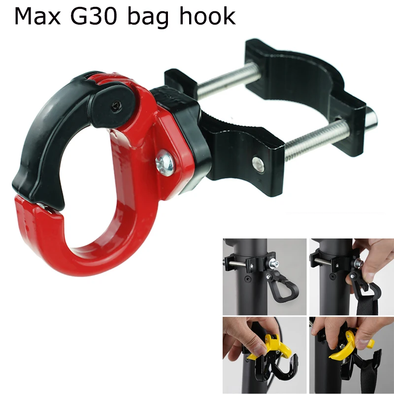 Металлический крючок для ninebot max G30/G30D kickscooter m365/M365 PRO|Детали и аксессуары скутера| |