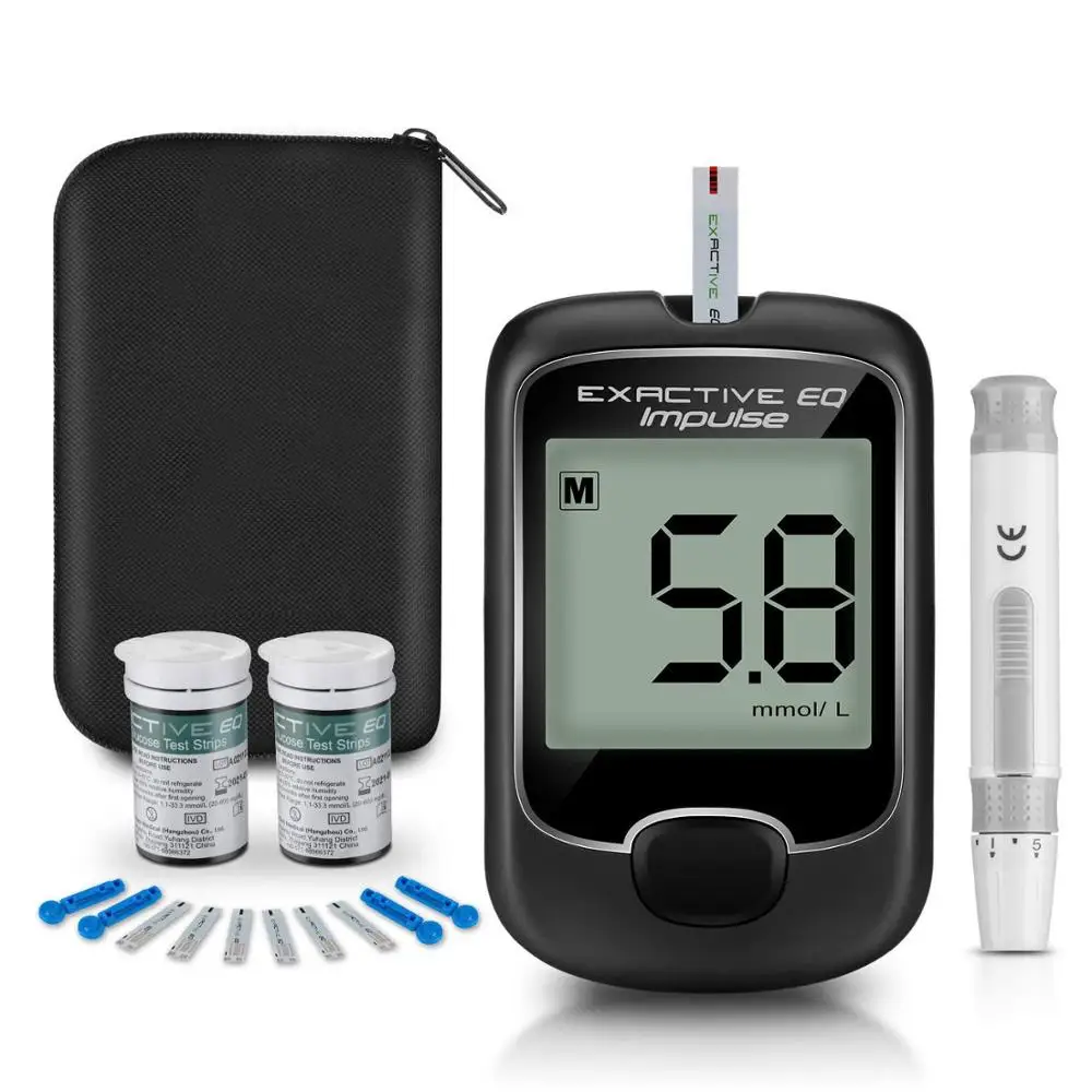 50 шт. полоски для измерения уровня глюкозы в крови, медицинский измеритель уровня сахара в крови, глюкометр, тест на диабет - Цвет: 1 SET