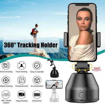 

360 Rotating Automatic Face Tracking Tripod Camera Auto Shooting Selfie Sticks Phone Mount Handheld Camera Gimbal Accessories
