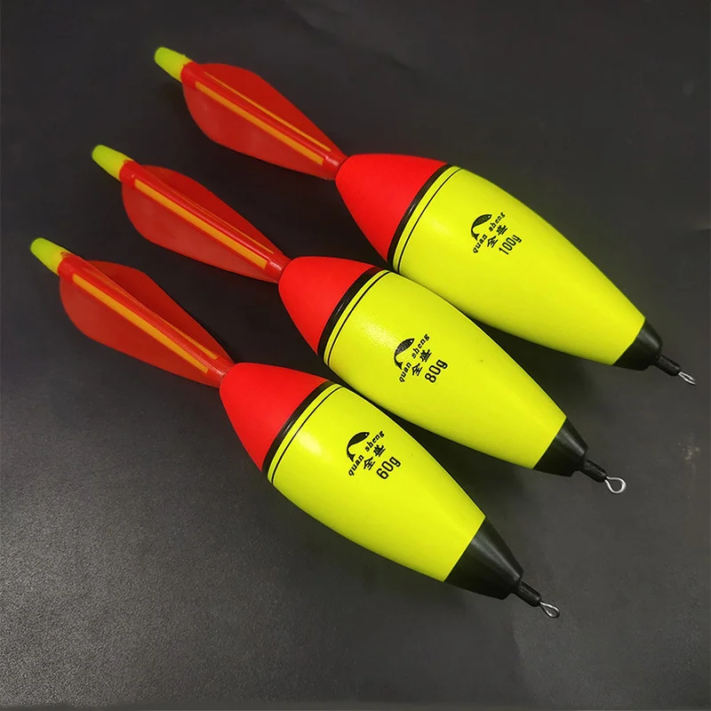 Fishing Float EVA Luminous Foam Plastic Bobber Night Fishing Float Light Stick Striking Fea Ocean Rock 20-100g fishing floats fishing float fishing bobber fishing buoy 1PC