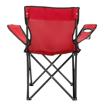 

Small Camp Chair 80x50x50 Red Outdoor chair Fishing chair Folding chair