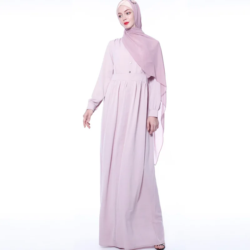 Повседневные однотонные женские мусульманские платья abaya Elbise кардиган-кимоно длинные халаты Jubah Ближний Восток Рамадан Eid Арабский исламский одежда