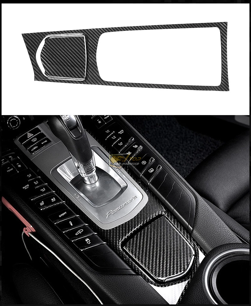 5-Free shipping 14pcsset car interior accessories for porsche panamera accessories door inside decoration trims