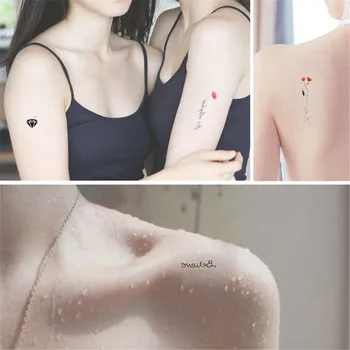 

30pcs Sheet Temporary Metallic Tattoo Gold Silver Flash Tattoos Inspired Waterproof Temporary Sticker Tattoo Dropshipping
