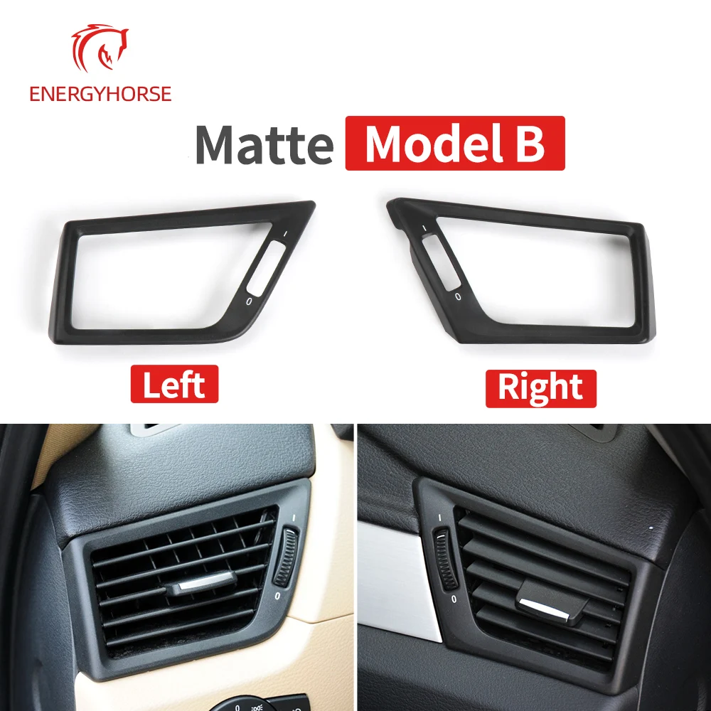 Car Front Left & Right Row Wind Air Conditioning Vent Grill Outlet Panel For BMW X1 Series E84 2010 -