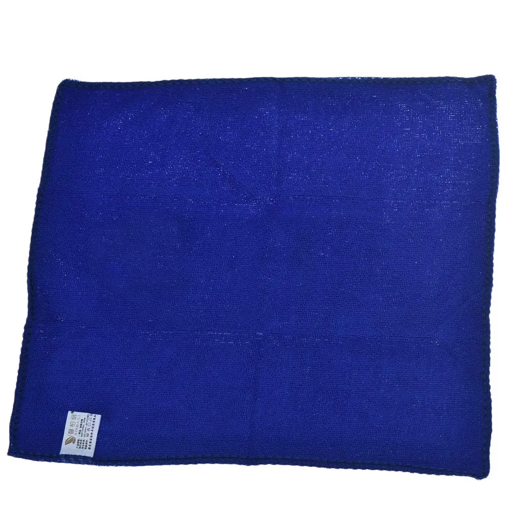 30*30 см голубое впитывающее полотенце чистая мочалка лак для автомобиля запотевание полотенца из ультратонкого волокна материал для очистки стекла зеркала