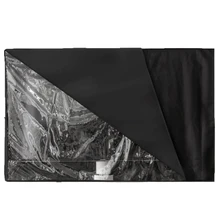 Outdoor TV Cover with Transparent Front Cover Bottom Cover Waterproof Dust Proof Material Protection LCD TV Patio TV Cover Suita