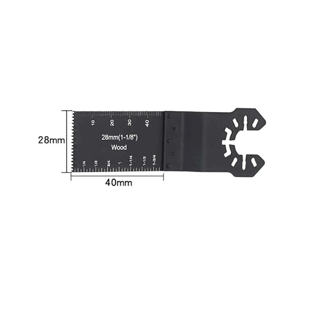 28mm straight blade Пилы для осциллирующей древесины/МДФ/ппластик для резки домашнее украшение назначение Мультитул пилы детали электроинструмента - Внешние Диаметры: 28mm straight blade