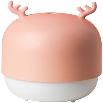 

Mini Usb Ultrasonic Air Humidifier Little Deer Essential Oil Diffuser Car Air Purifier Anion Vaporizer