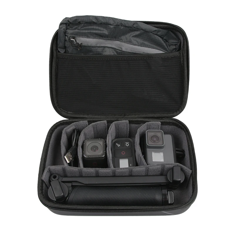 Портативный чехол DIY дорожная сумка для хранения для gopro hero 8 7 6 5 4 3+ Xiaomi yi 4K Mijia SJCAM EKEN SONY Спортивная камера водонепроницаемая коробка