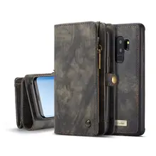Абстрактный Магнитный чехол-бумажник с откидной крышкой для samsung A50 A70 A40, чехол, Модный чехол на молнии для samsung Galaxy S7 S8 S9 S10 Plus, чехол