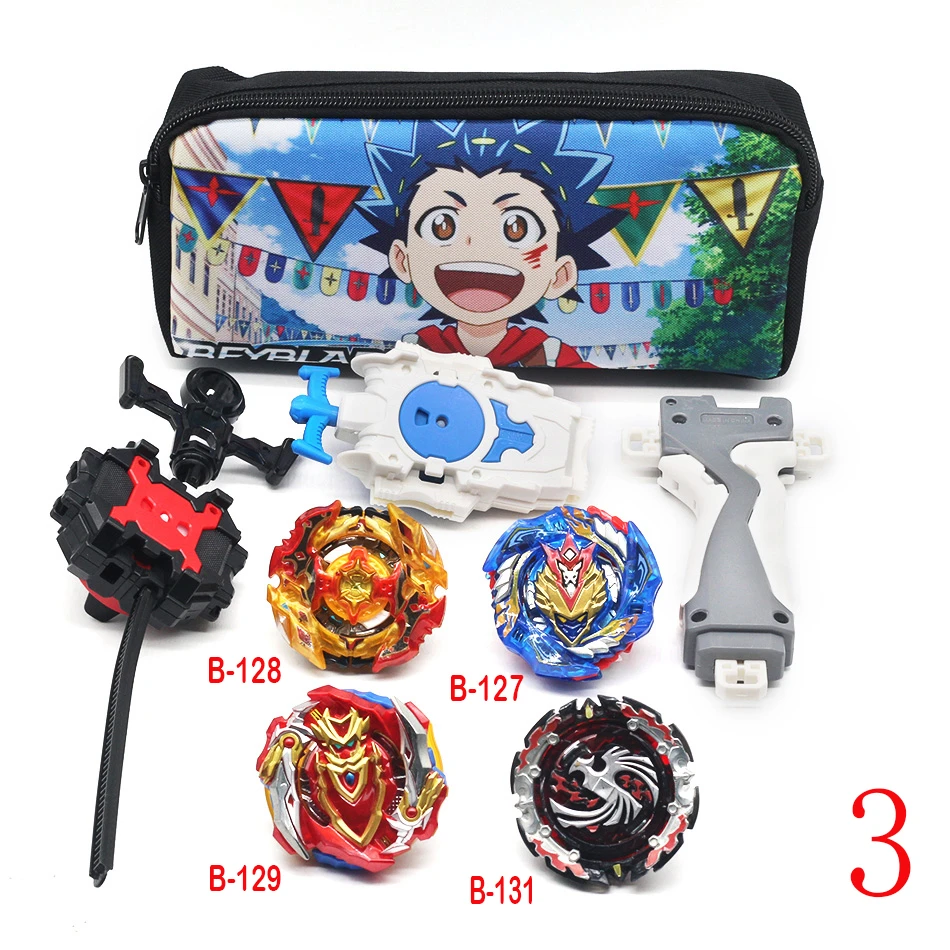 

Beyblade Burst Set Original Arean Metal Fusion Launcher Grip Packet God Spinning Tops Bey Blade Blades Toy B127 B128 B129 B131