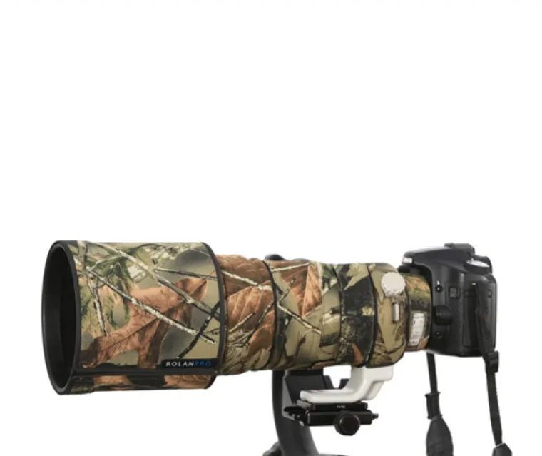 Линзы rolanpro Камуфляжный Плащ дождевик для Canon EF 400 мм F4 DO IS II USM защитный чехол для объектива Canon SLR объектив камеры - Цвет: Number 15