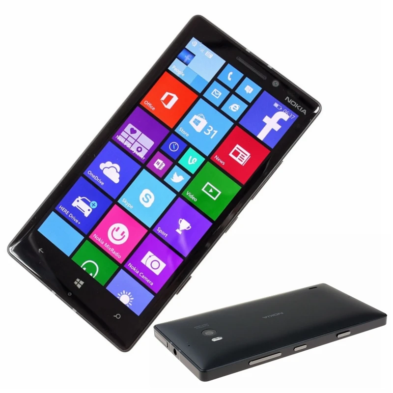 Разблокированный телефон Nokia Lumia 930 мобильные телефоны " 20MP камера LTE NFC четырехъядерный 32 ГБ rom 2 Гб ram Nokia L930 4G LTE смартфоны