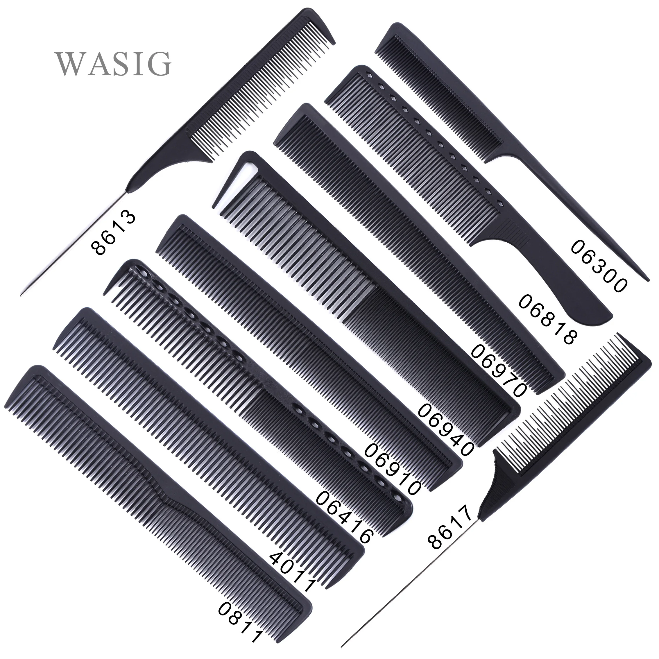 Черный Профессиональный расческа для парикмахерской новый гребень хвоста