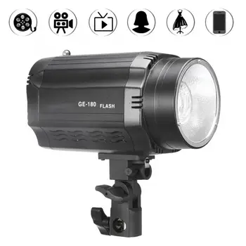 

New NiceFoto GE-180 180W 5500K GN42 Mini Photography Studio Strobe Photo Flash Light