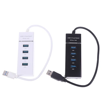 

4 Port USB 3.0 2.0 Hub Multi Usb Port Splitter 3 Hub For Laptop PC Computer