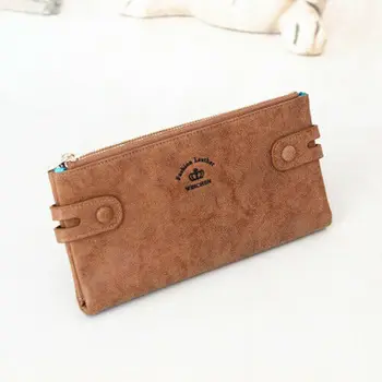 

US Women Fashion Lady Leather Clutch Wallet Card Coin Bag PU Purse Handbag