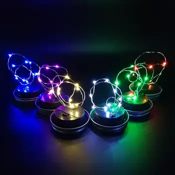 

Solar Powered 10LED Lid Insert Fairy String Light Party Decor Lamp for Mason Jar