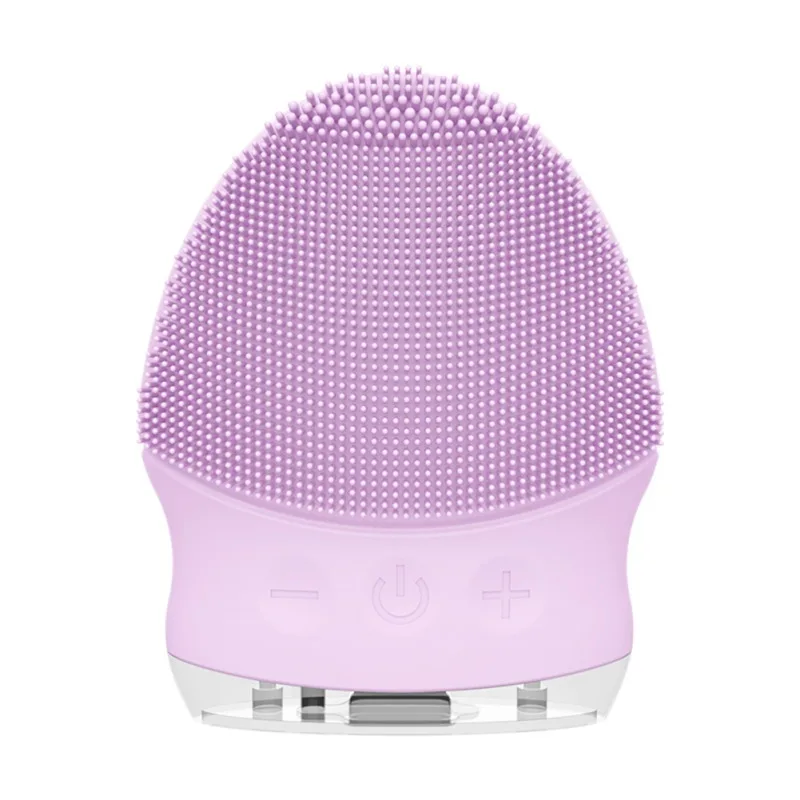 

1PC Electric Silicone Facial Cleansing Instrument Control Oil Shrinking Pores Facial Cleansing Brush Electric Cleaning Sponge