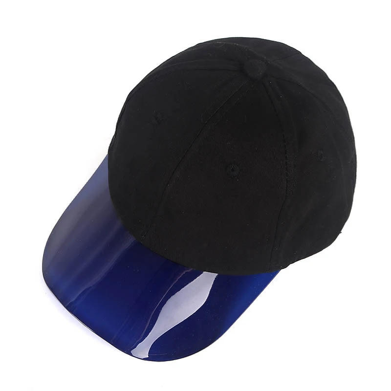 2021 New Summer cotton summer baseball cap adjustable hat Transparent brim cap casual  women baseball hat Anti-UV Sunscreen 4