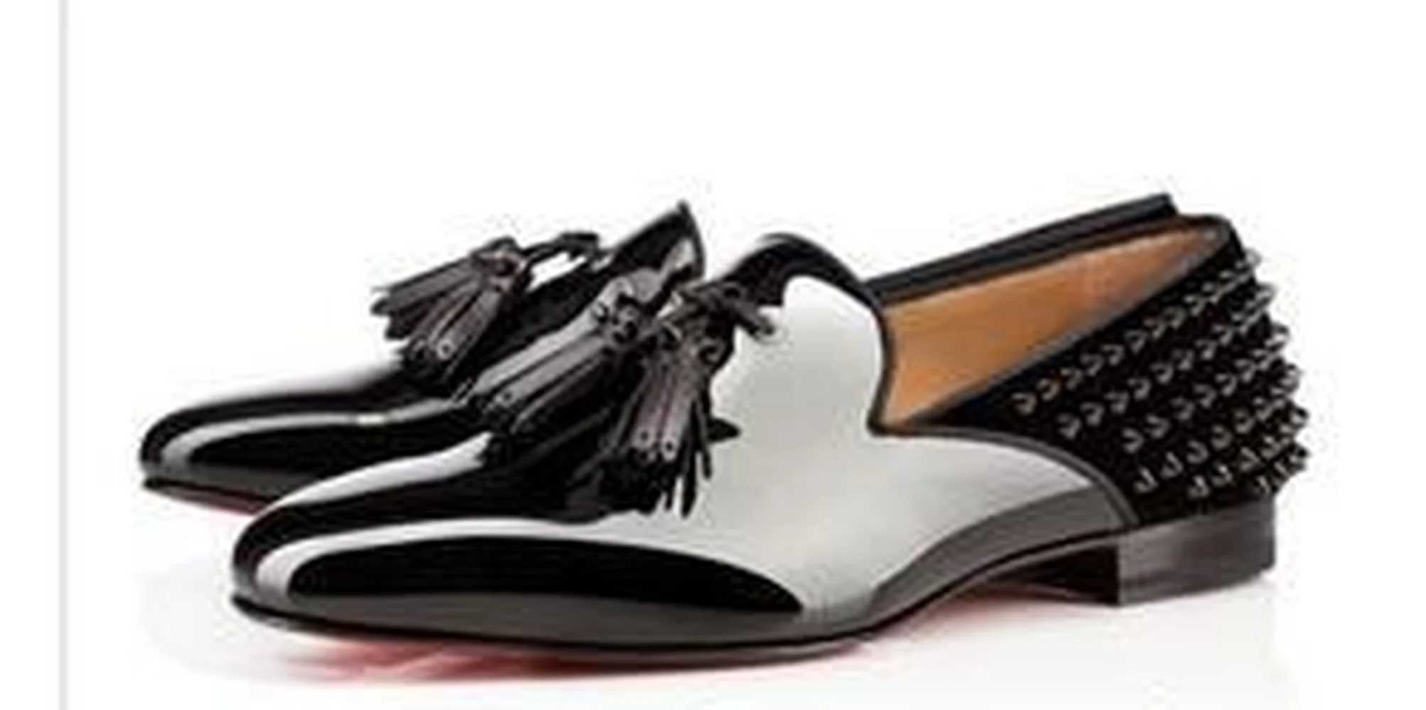 Mens Shoes Oxfords Wedding Real Leather Rivet Studs Formal Dress