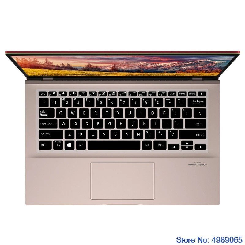 Силиконовый защитный чехол для клавиатуры ASUS ZenBook 14 UM433DA UM433D UM433 DA UX433FA UX433FN UX434FN
