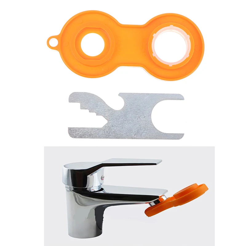 1 Uds instalar llave Universal Splash de herramienta manual de llave inglesa grifo reparación llave de montaje y desmontaje herramienta de limpieza