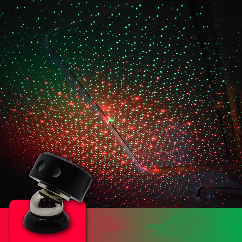 Автомобиль атмосферный USB светодиодный свет звезды окружающего дома DJ RGB красочные лампы интерьера декоративные украшения огни