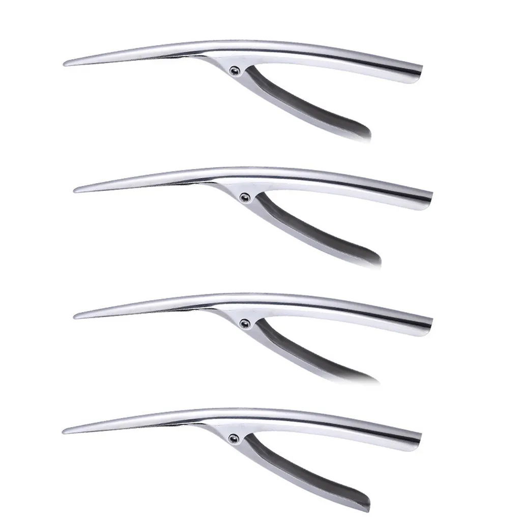 4pc 4PC Shrimp Peeler Stainless Steel Prawn Peeler Shrimp Deveiner Peel Device Creative Kitchen Tools Table Accessories - Цвет: 4pc