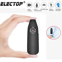 Mini câmera de vídeo de voz 1080p hd, gravador de vídeo para corpo, policial, motocicleta, bicicleta, câmera de gravação, detecção de movimento