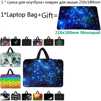 

Laptop Bag 11.6 10 10.1 17.3 Funda Portatil Sleeve Tablet PC Cover Case 10.2 12 13 14 15 17 13.3 15.6 Notebook Pouch+Mousepad