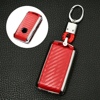 

Carbon Fiber Car Key Fob Case Cover Keychain Hot Brand new New Durable