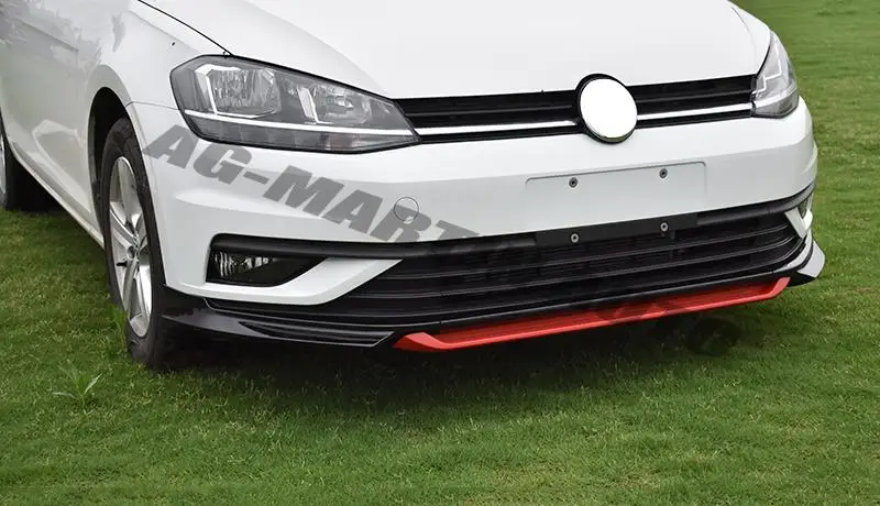 Праймер ABT Стиль MK7.5 авто передний подбородок крышка автомобиля передний бампер губы передний спойлер для Volkswagen/VW Golf VII mk7.5