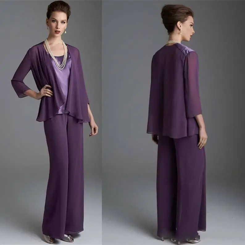 mother of the bride plus size pantsuits