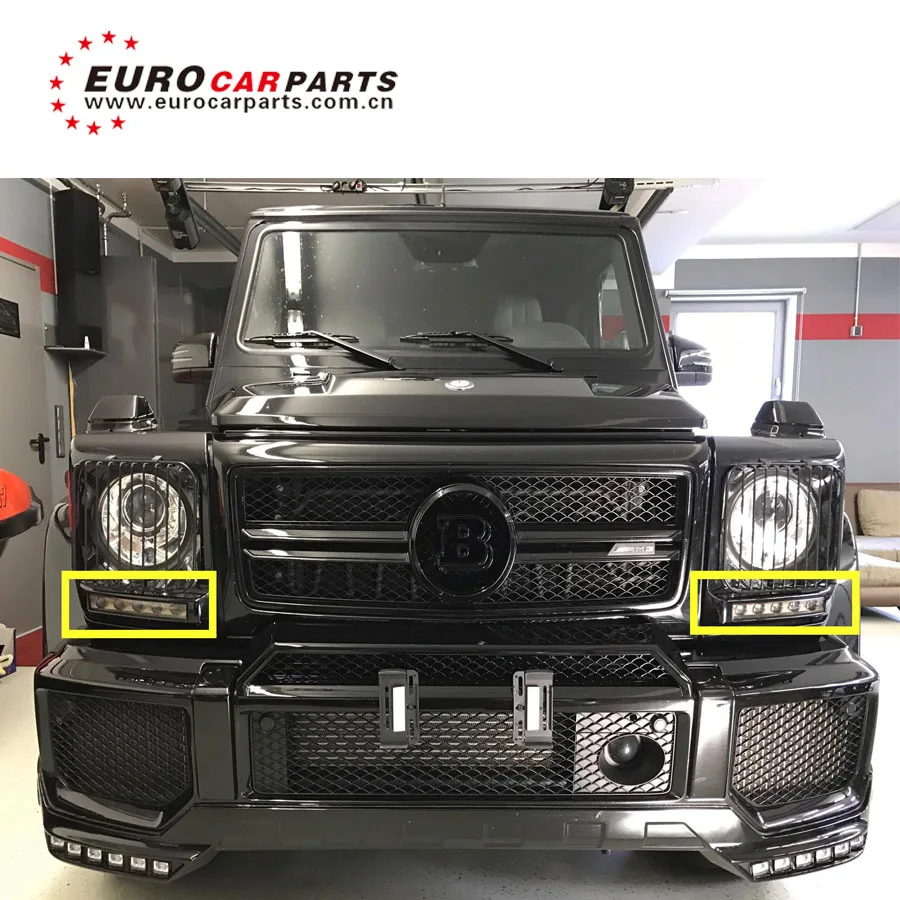 G class w463 LED Daytime Running Light for G63 G65 G55 G500 G400 G350 LED Signal lamp front indicate turnning lights