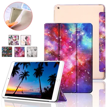 

TPU Case for ipad 9.7 2018 Case 2017 5th 6th gen PU Leather Soft back Auto Sleep Wake up Cover for iPad Air Air 2 Case Silicone