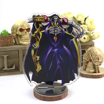 

Anime Overlord Display Stand Plate Ainz Ooal Gown Cartoon Figure Acrylic Stand Model