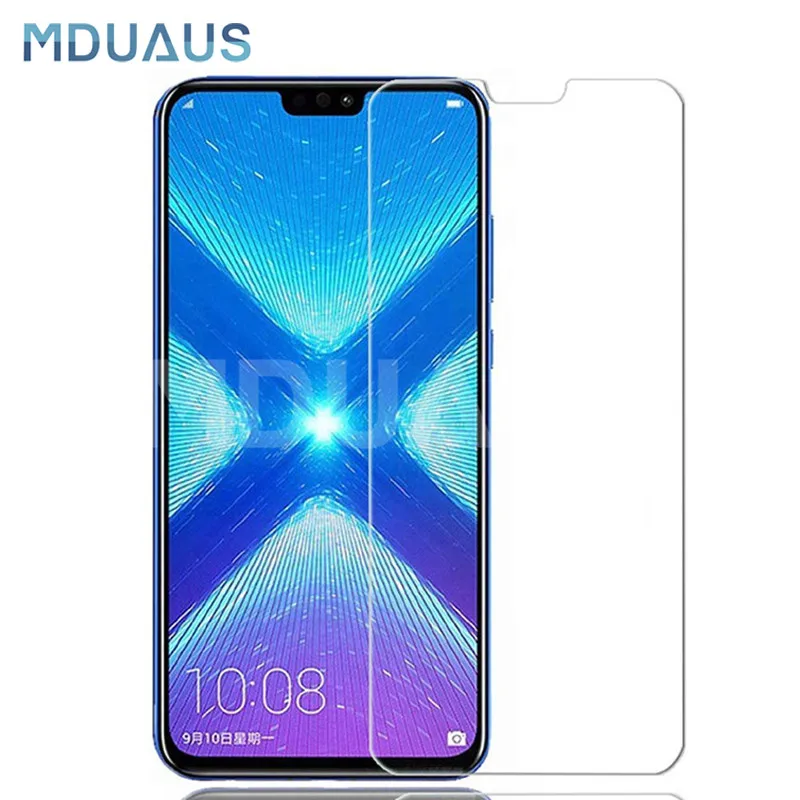 

9H Tempered Glass For Huawei Honor 8X 8A 8C 9i 10i 20i Screen Protector Honor 20 V20 V9 Play Note 10 Protective Glass Film Case