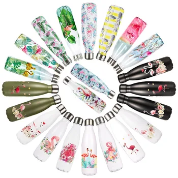 

Custom Flamingo Water Bottle Tumbler Gym Sport Thermos Drink Bottle Stainless Steel Insulated Cold Cup Coffee Travel Mug Shaker